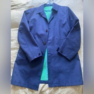 Vineyard Vines navy waterproof coat